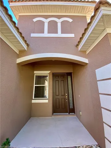 a view of front door