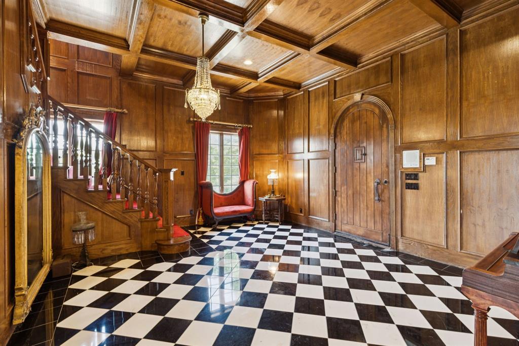 9888 Boat Club Road Fort Worth, TX 76179 - Photo 17 of 38 a black and white checkered floor