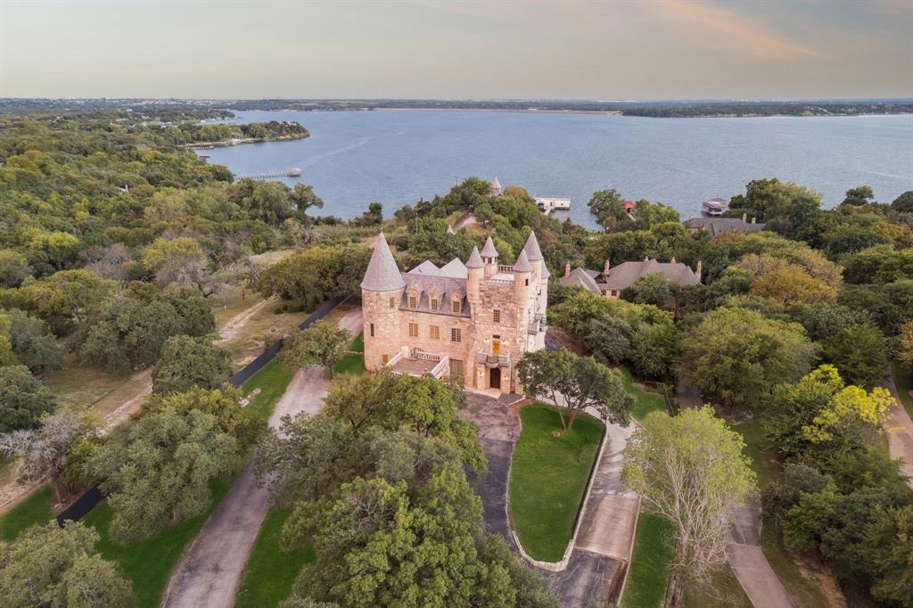 9888 Boat Club Road Fort Worth, TX 76179 - Photo 2 of 38 an aerial view of a house with a garden