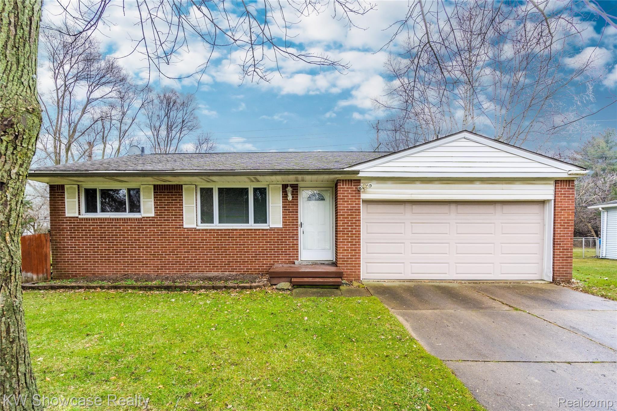 2129 Welch Road Walled Lake, MI 48390 - Photo 2 of 26 This solid brick ranch has 3 bedrooms & 1 1/2 baths.