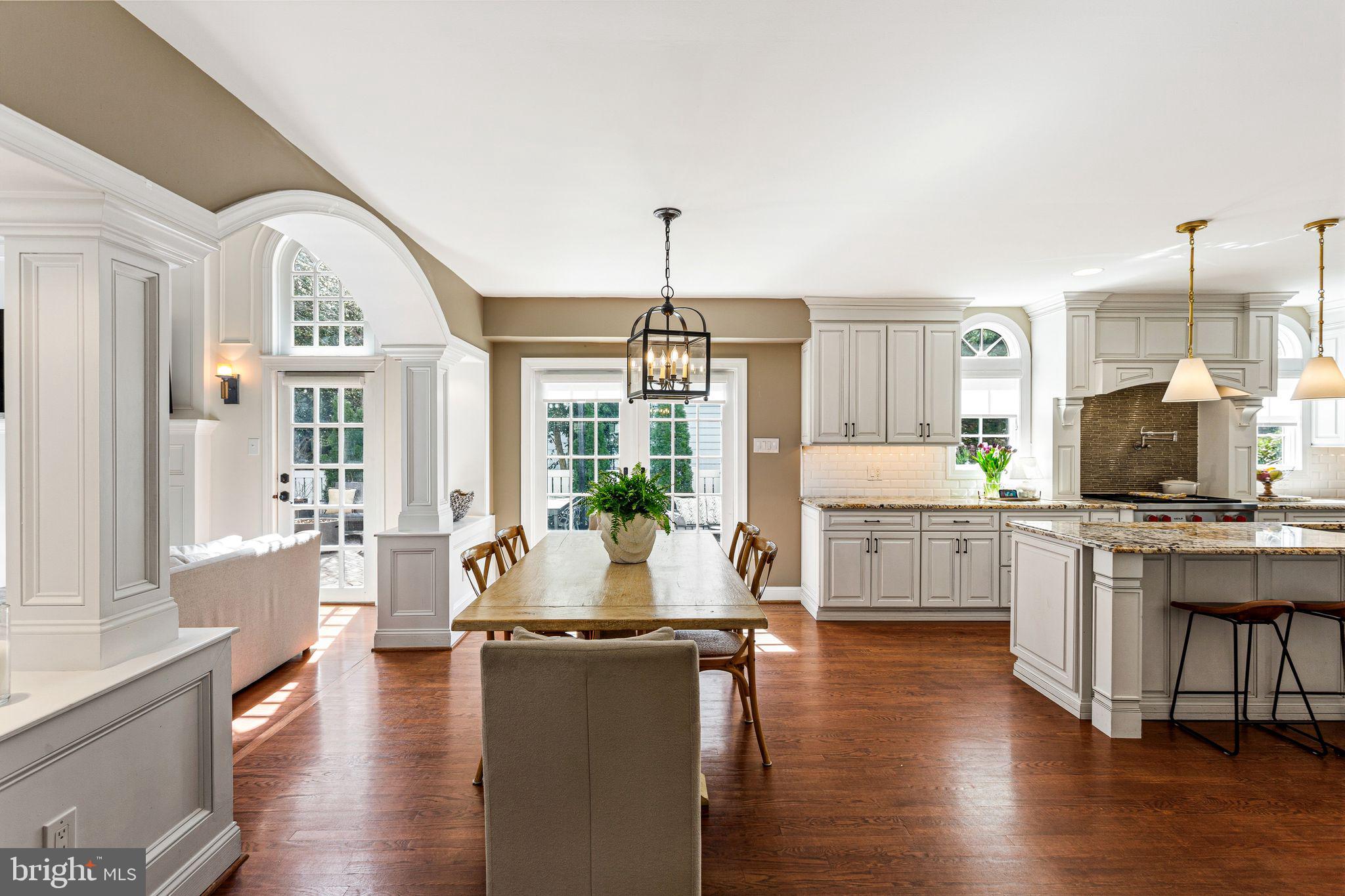 380 Kings Highway West Haddonfield, NJ 08033 - Photo 14 of 50 a living room with fireplace furniture and a wooden floor