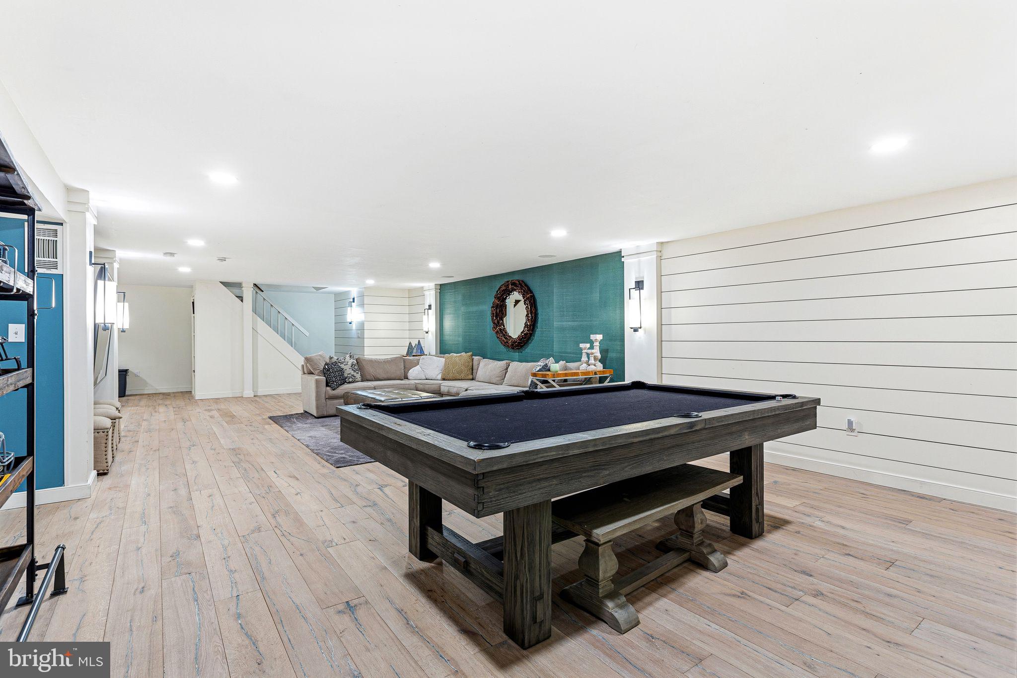 380 Kings Highway West Haddonfield, NJ 08033 - Photo 40 of 50 a room with pool table and windows