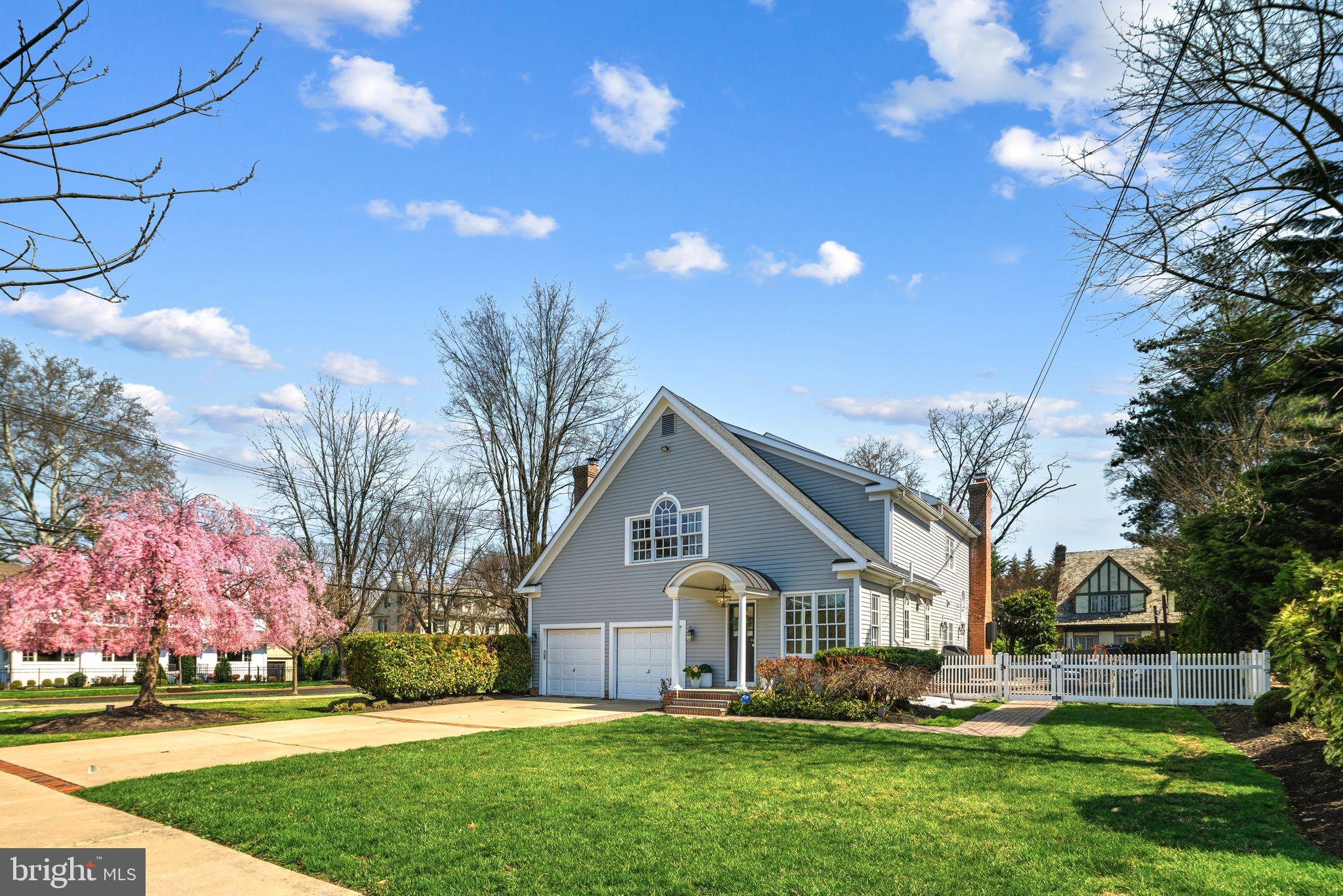 380 Kings Highway West Haddonfield, NJ 08033 - Photo 50 of 50 a front view of house with yard and green space