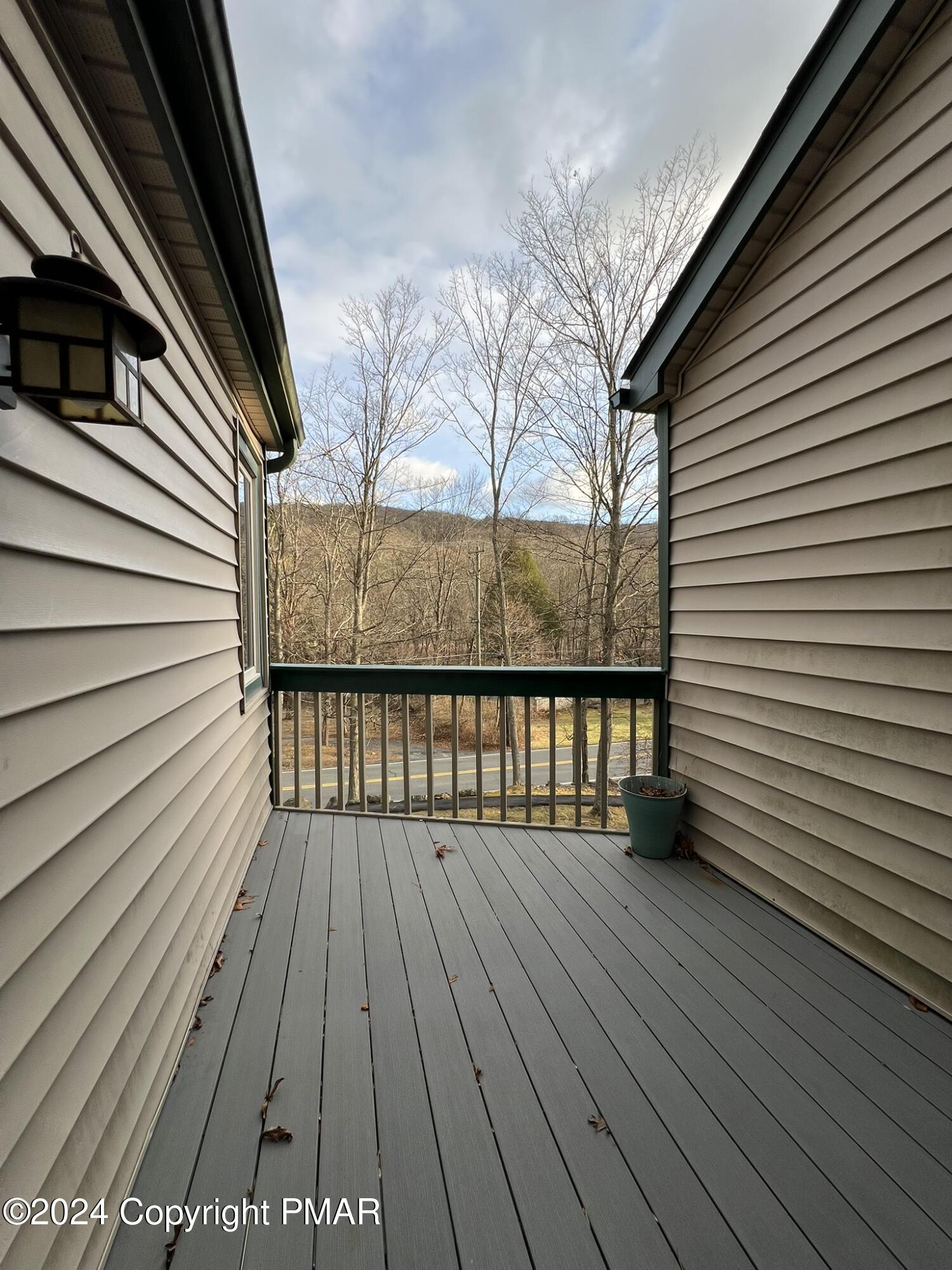 316 Hollow Road East Stroudsburg, PA 18302 - Photo 36 of 45 a view of deck with a hardwood floor