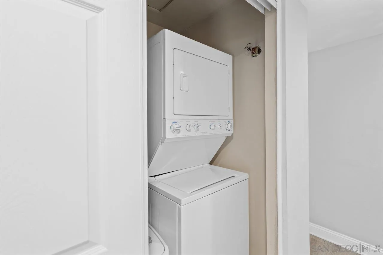 4375 37th Street, Unit 8 San Diego, CA 92105 - Photo 14 of 17 a utility room with dryer and washer