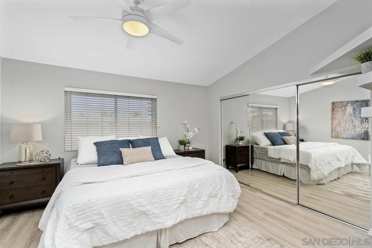 4375 37th Street, Unit 8 San Diego, CA 92105 - Photo 8 of 17 a bedroom with a bed and window
