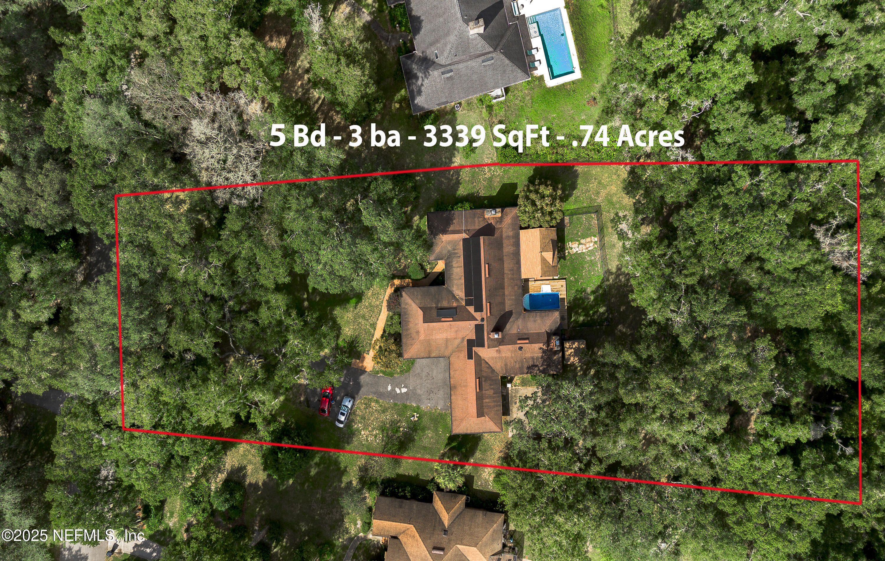 2860 Ravines Road Middleburg, FL 32068 - Photo 49 of 52 an aerial view of a building with an outdoor space