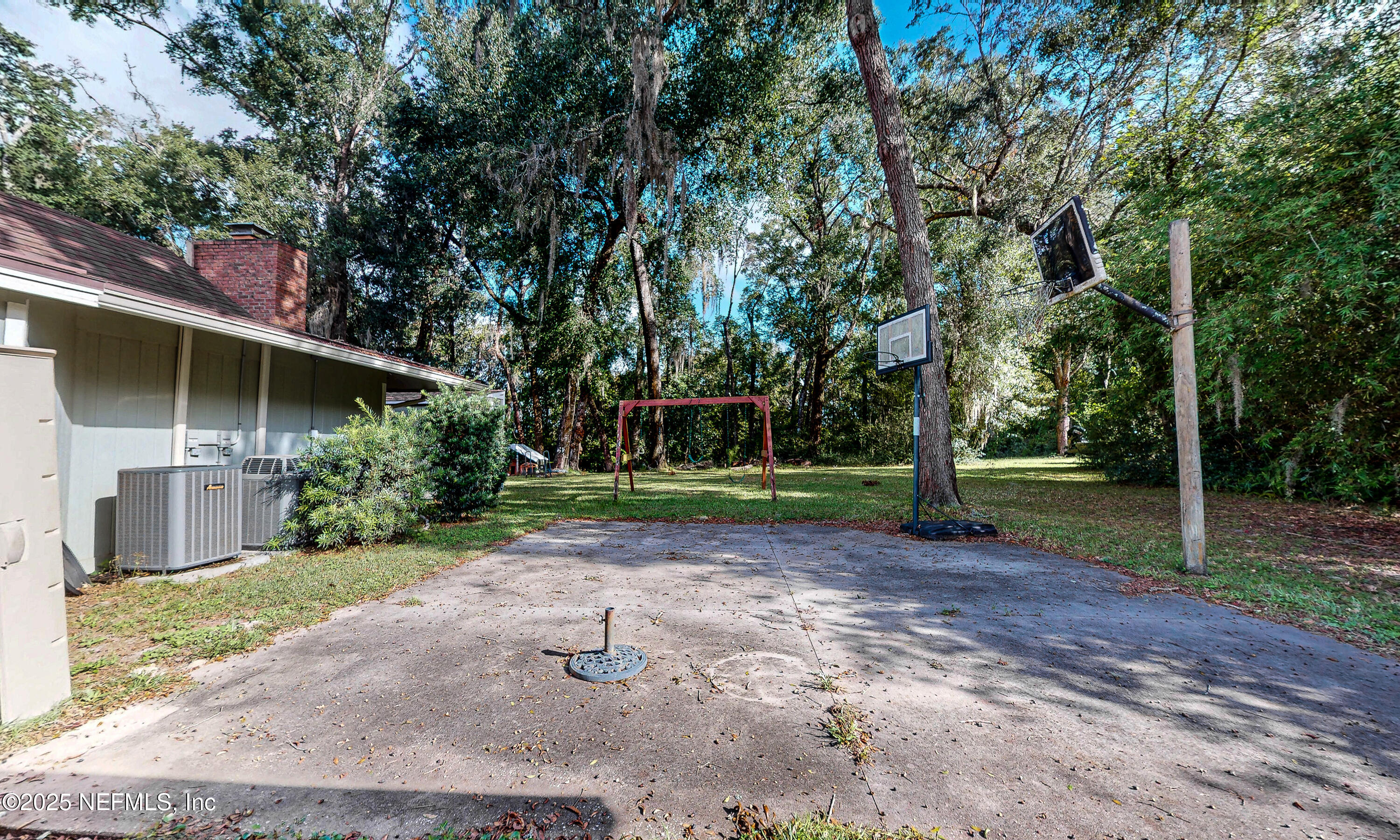 2860 Ravines Road Middleburg, FL 32068 - Photo 50 of 52 a view of a yard with plants and trees