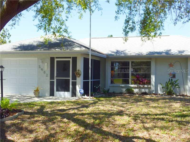 1432 Kimball Road Venice, FL 34293 - Photo 1 of 1 a house view with a outdoor space