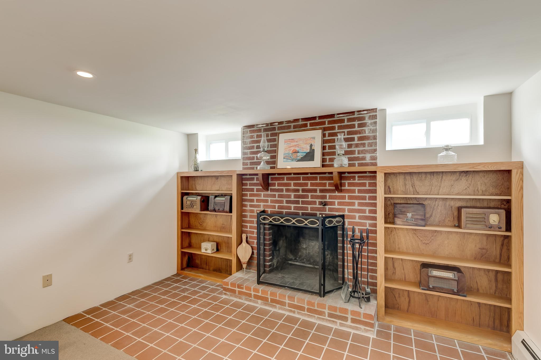 9515 Cross Road Perry Hall, MD 21128 - Photo 21 of 40 Family Room with Wood Burning Fireplace