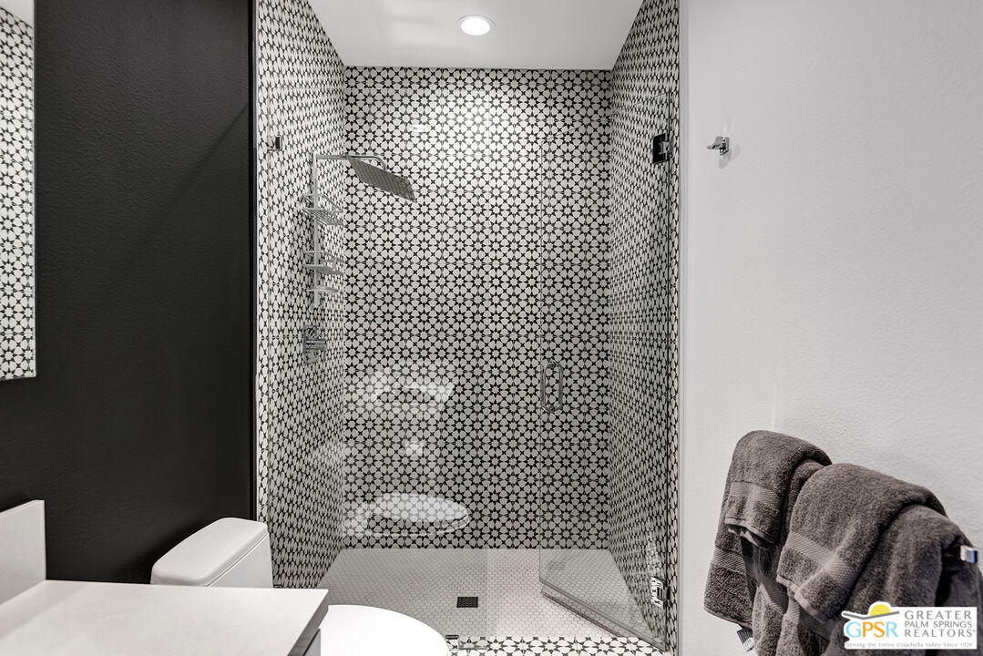 1508 East Baristo Road Palm Springs, CA 92262 - Photo 46 of 62 a bathroom with a toilet and a shower