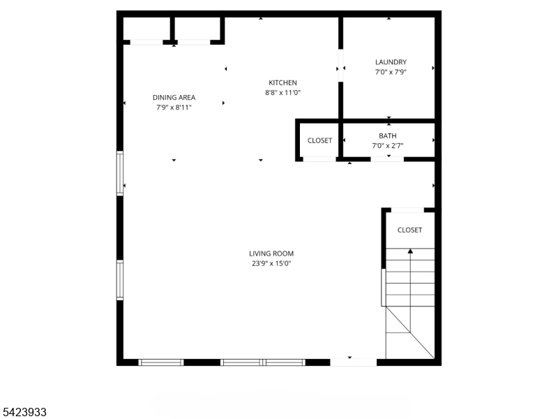 159 West Market Street Newark, NJ 07103 - Photo 16 of 18 a picture of a floor plan