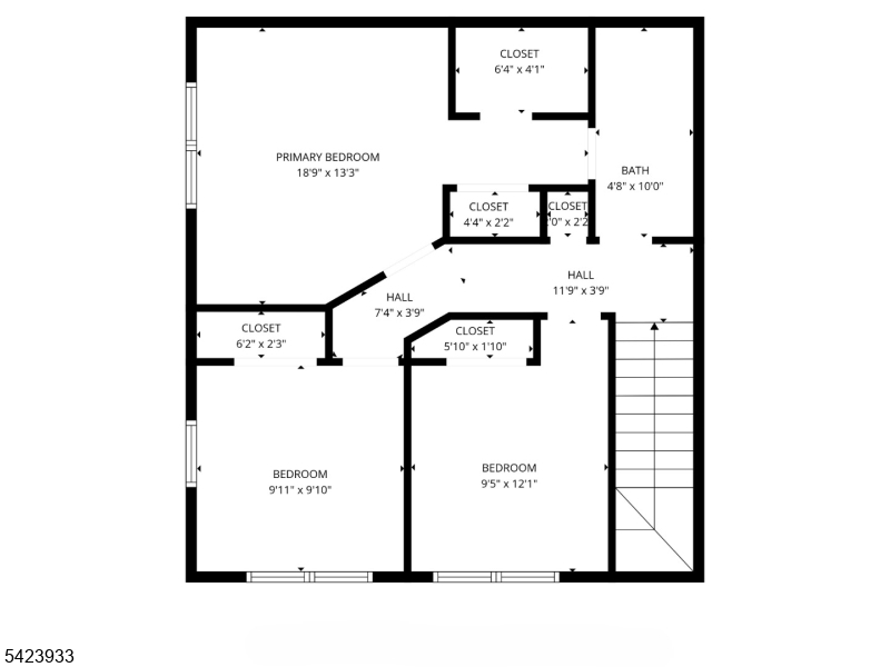 159 West Market Street Newark, NJ 07103 - Photo 17 of 18 a picture of a wall with a white wall and a white wall