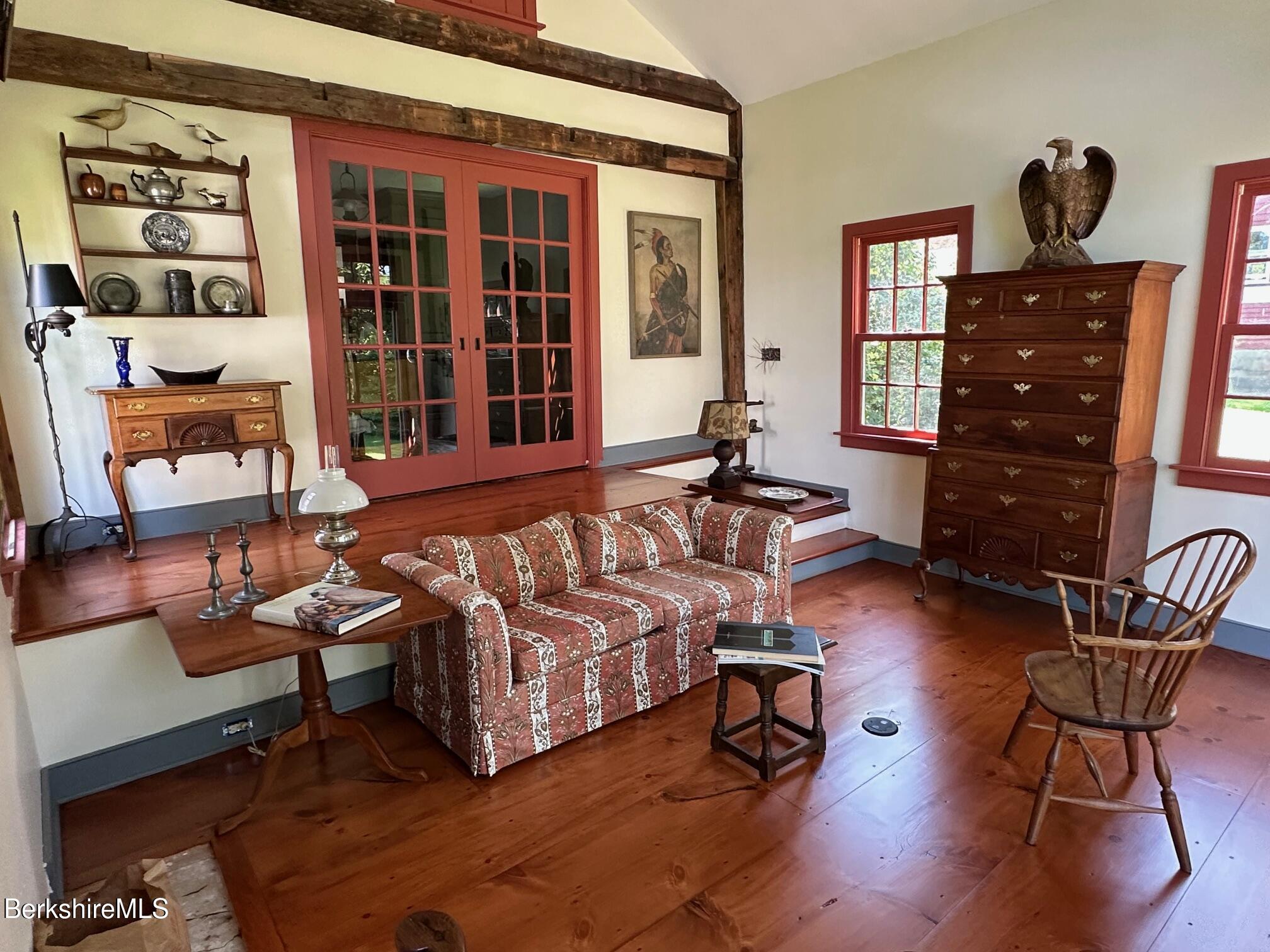 3-5 Swamp Road West Stockbridge, MA 01266 - Photo 11 of 37 a living room with furniture and wooden floor