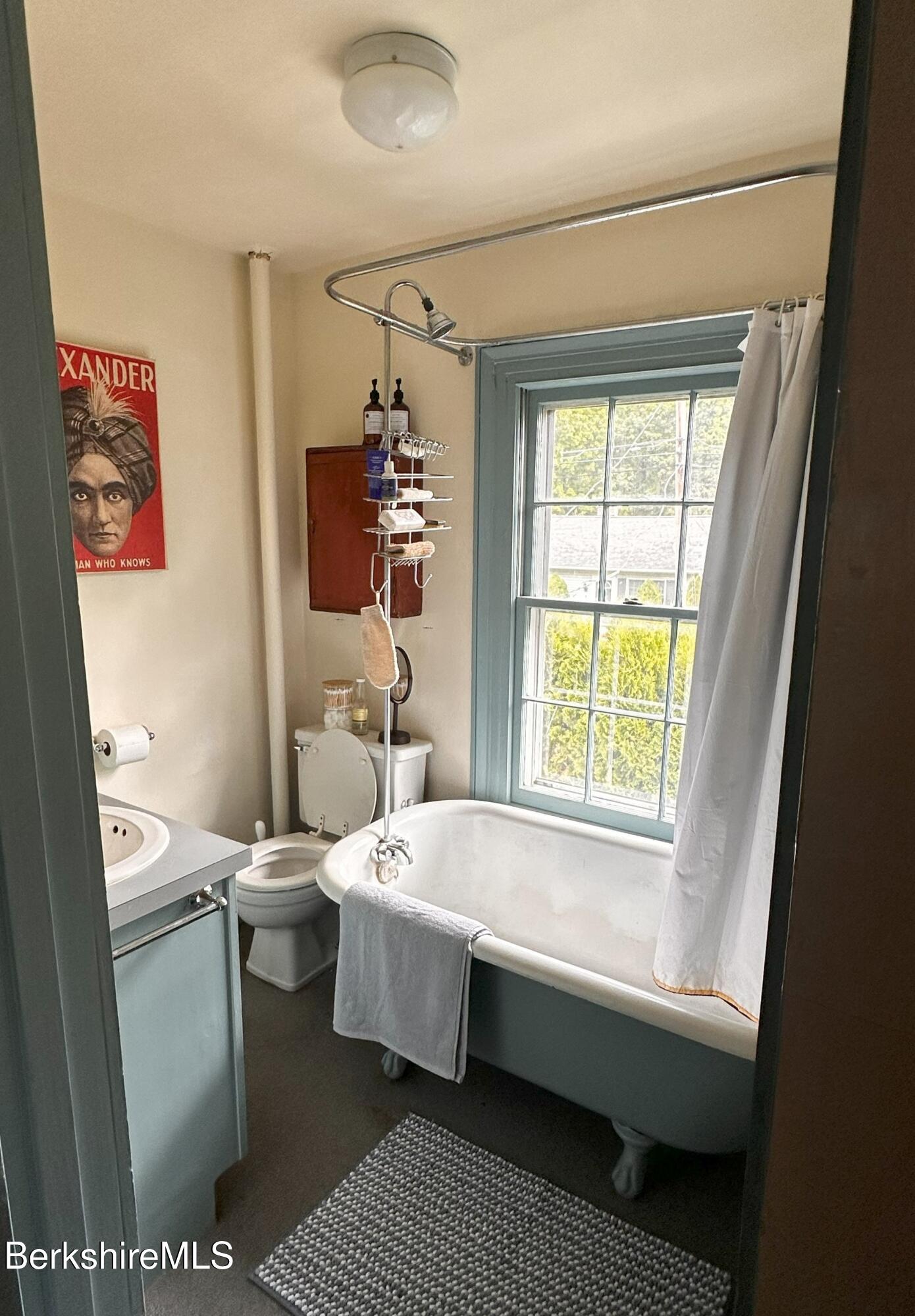 3-5 Swamp Road West Stockbridge, MA 01266 - Photo 17 of 37 a bathroom with a sink toilet and a bathtub