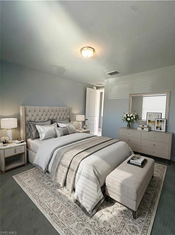 3995 Pegasus Way Naples, FL 34120 - Photo 14 of 45 a bedroom with a bed and couch