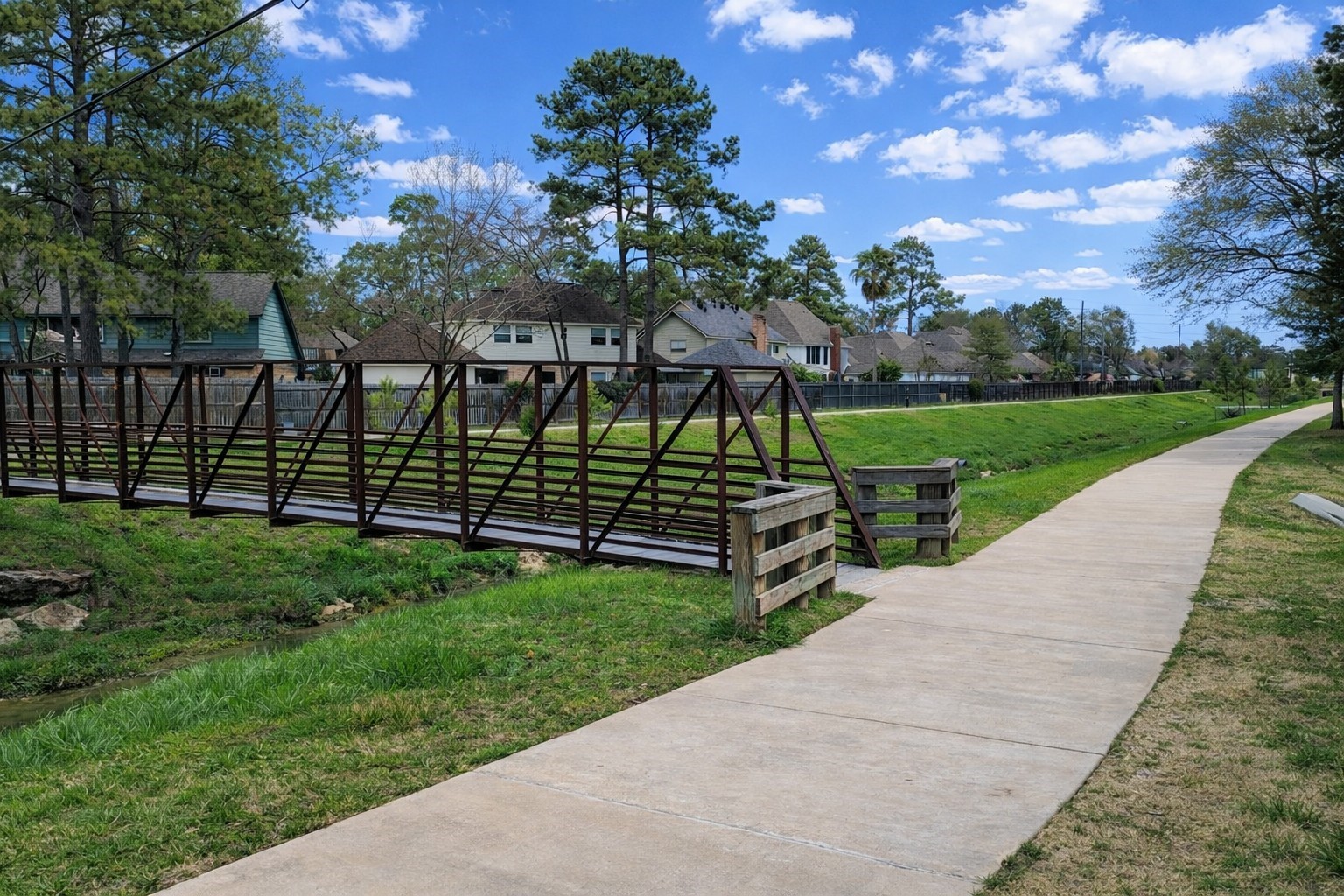 17418 Spicewood Springs Lane Spring, TX 77379 - Photo 45 of 50 a view of park with bench