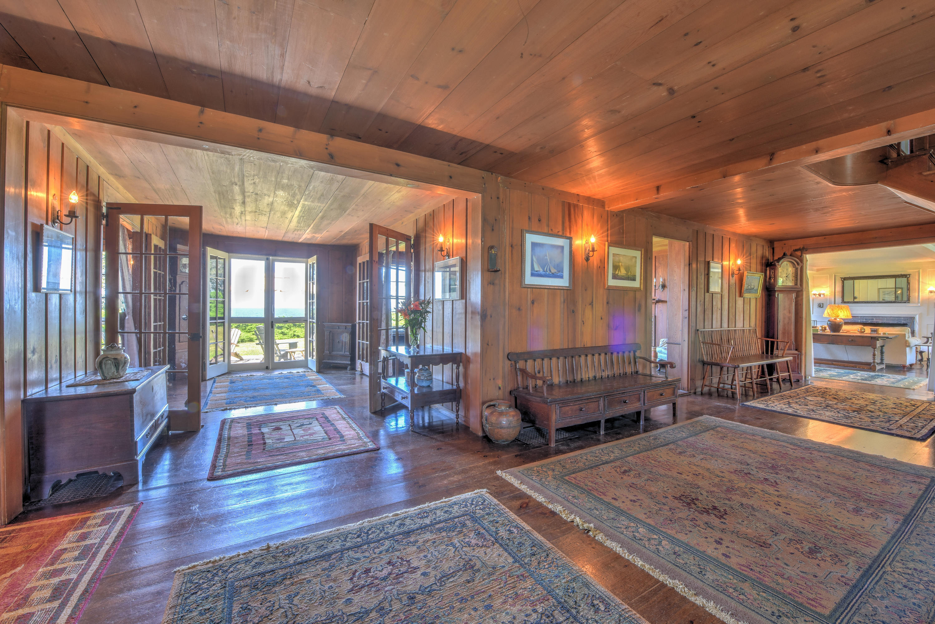188 Gansett Road Woods Hole, MA 02543 - Photo 8 of 26 a living room with furniture and a large window