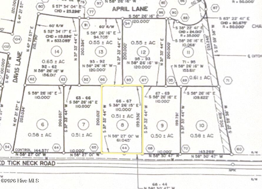 1623 Seed Tick Neck Road Pinetown, NC 27865 - Photo 2 of 3 Lot 8