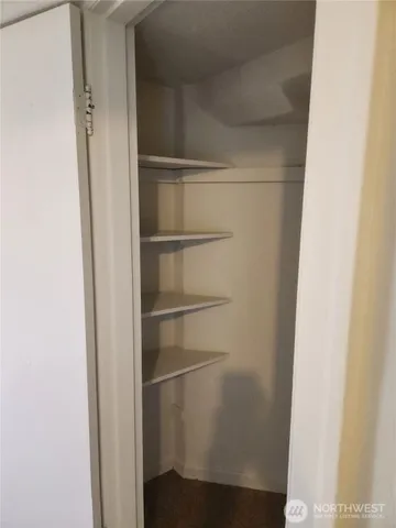 a view of closet
