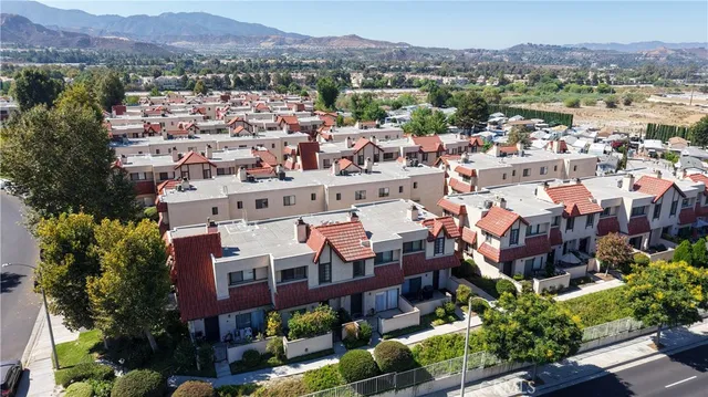 a view of a lake with a mountain in the background