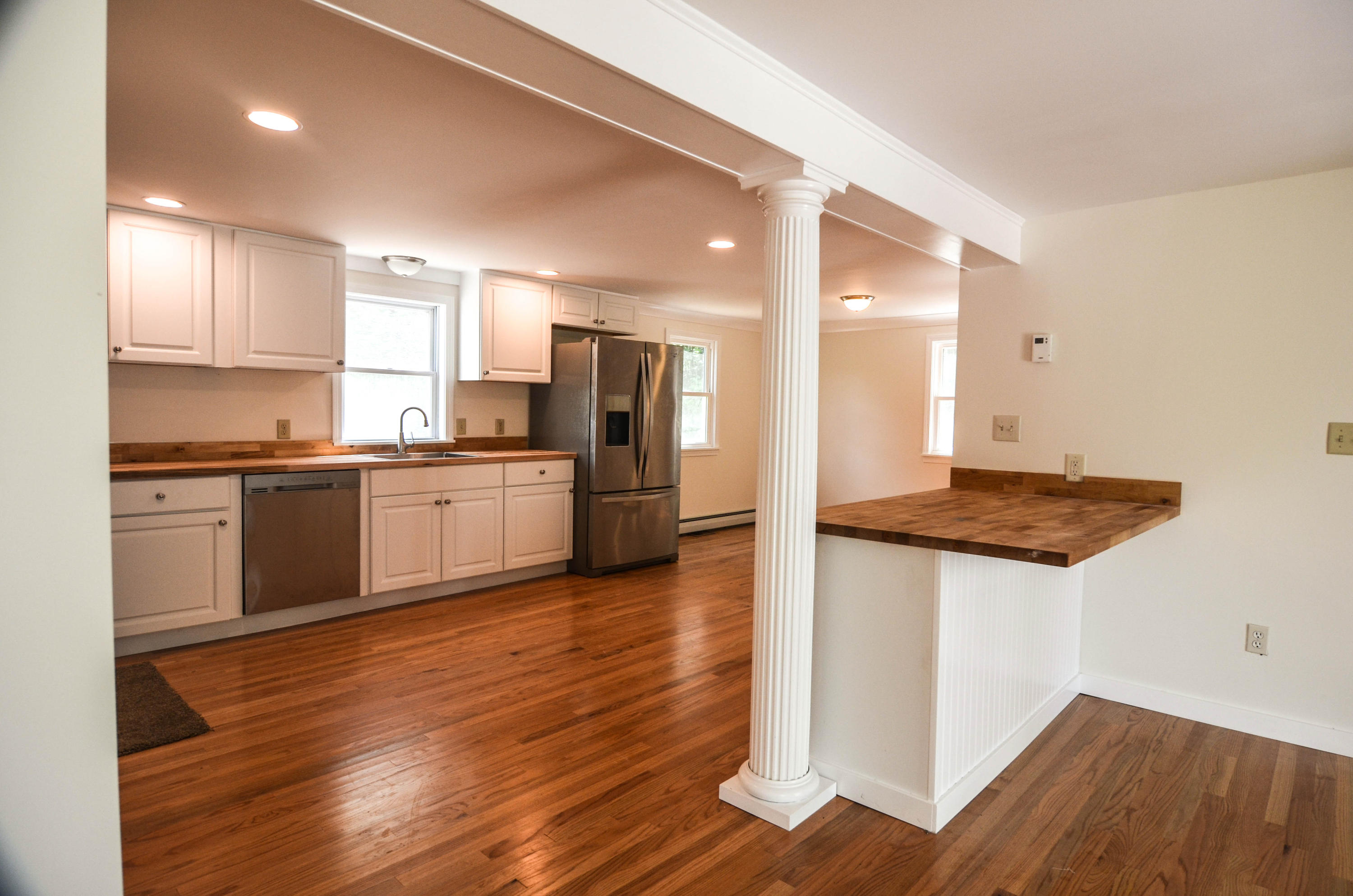 81 Staples Road Limington, ME 04049 - Photo 9 of 39 View of kitchen from Living room.