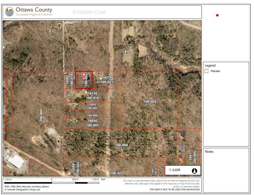 0 Hidden Cove Road Fruitport, MI 49415 - Photo 37 of 37 GIS MAP 0 Hidden Cove