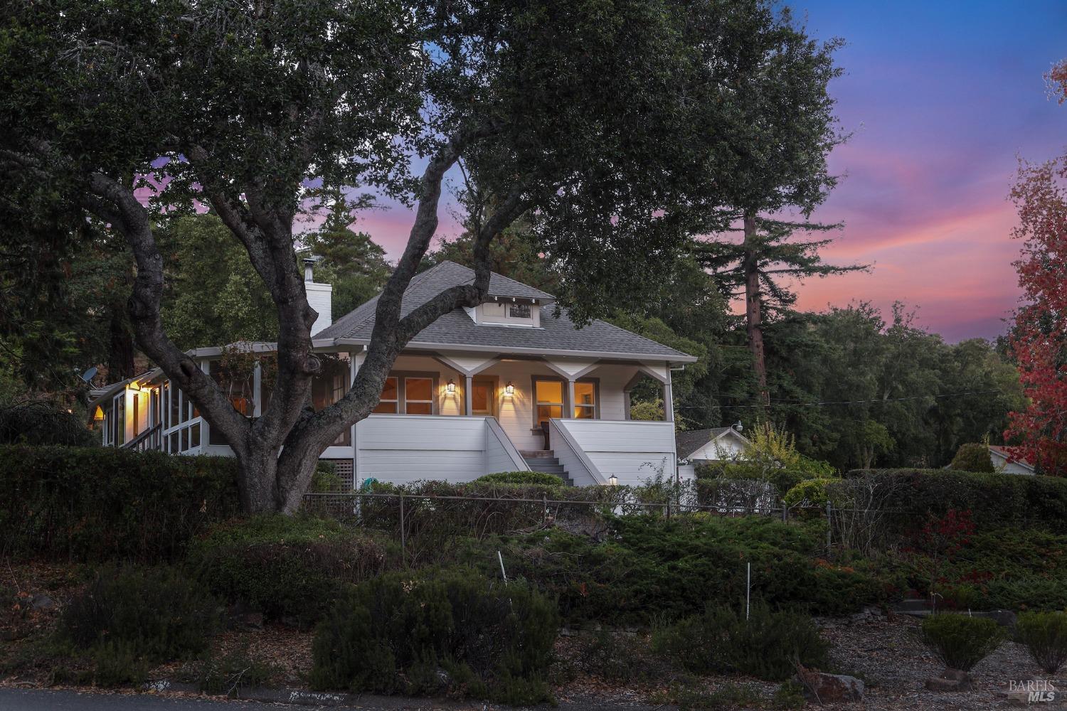 5047 Sonoma Mountain Road Santa Rosa, CA 95404 - Photo 1 of 1 a front view of house with yard and green space