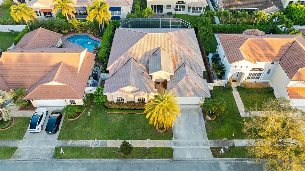 343 Southwest 187th Terrace Pembroke Pines, FL 33029 - Photo 46 of 48 an aerial view of multiple houses
