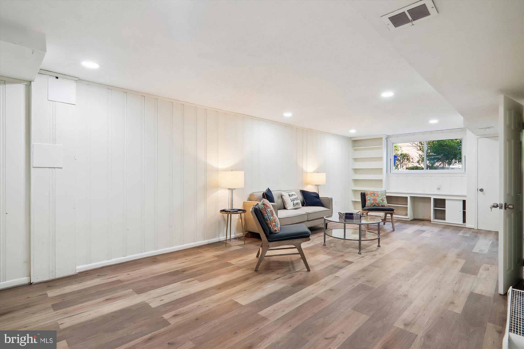 2610 Eccleston Street Silver Spring, MD 20902 - Photo 30 of 48 Lower Level Family Room with Recessed Lights