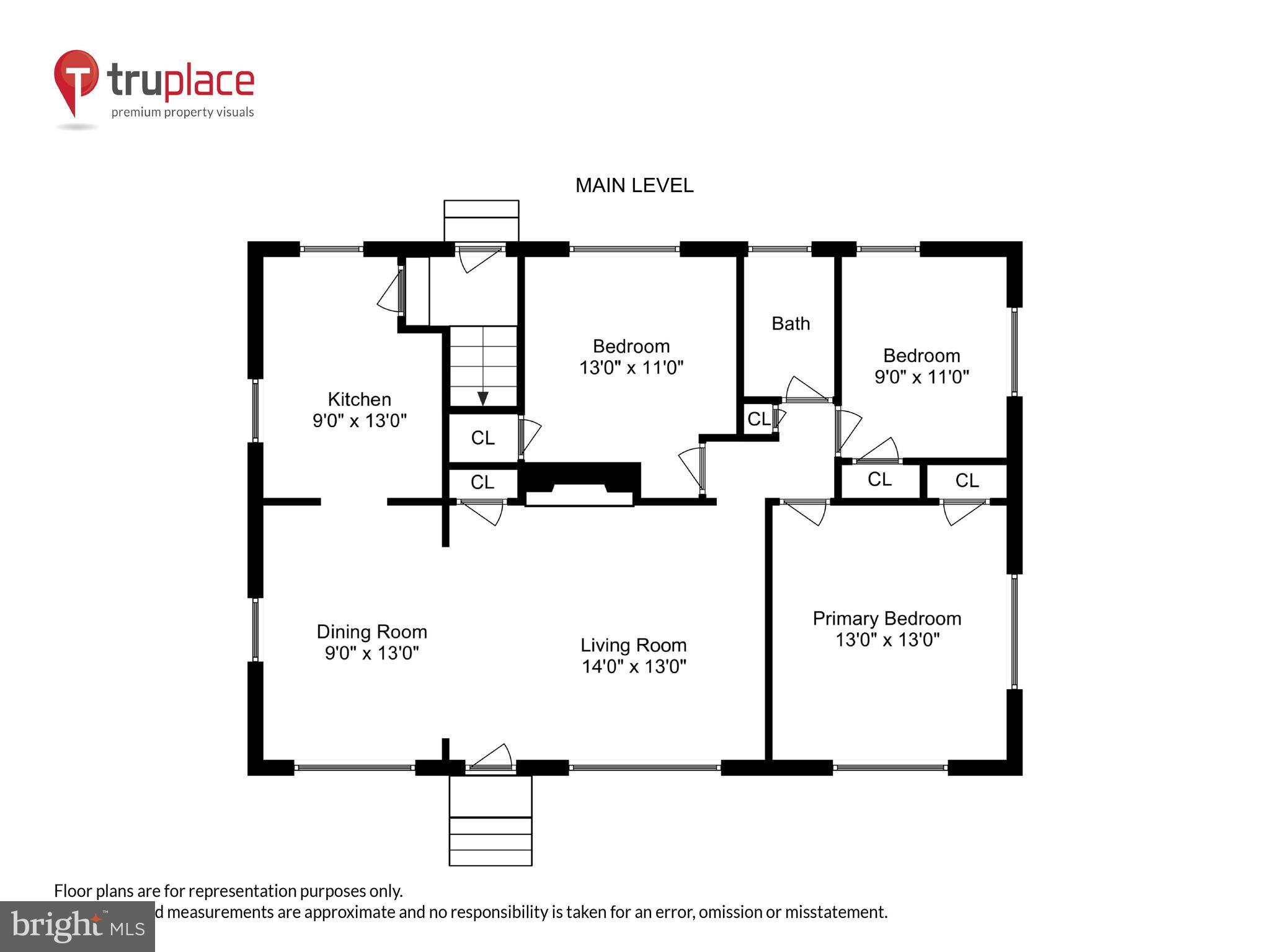 2610 Eccleston Street Silver Spring, MD 20902 - Photo 46 of 48 Main Level Floorplan