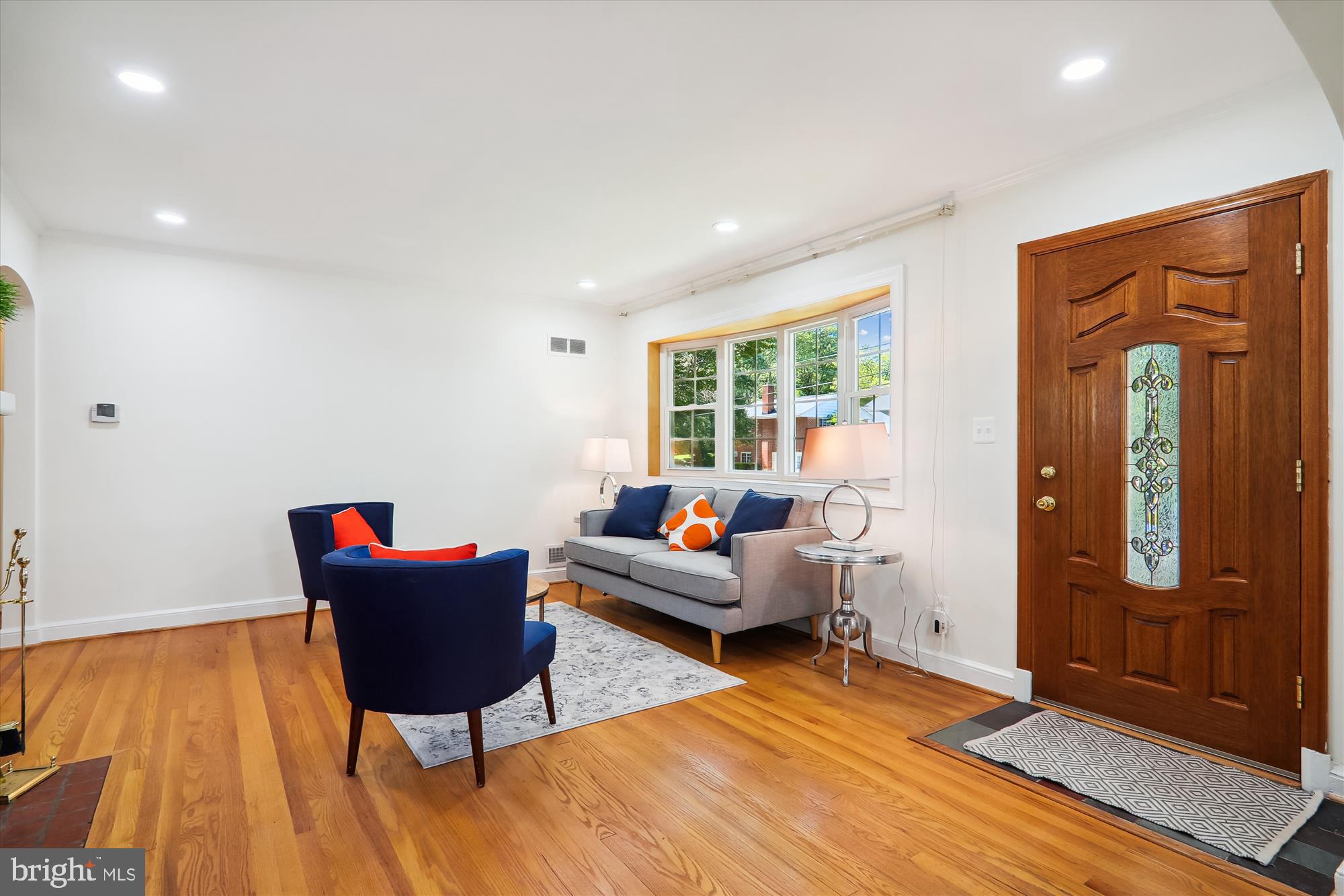 2610 Eccleston Street Silver Spring, MD 20902 - Photo 7 of 48 Living Room with Hardwood Floors