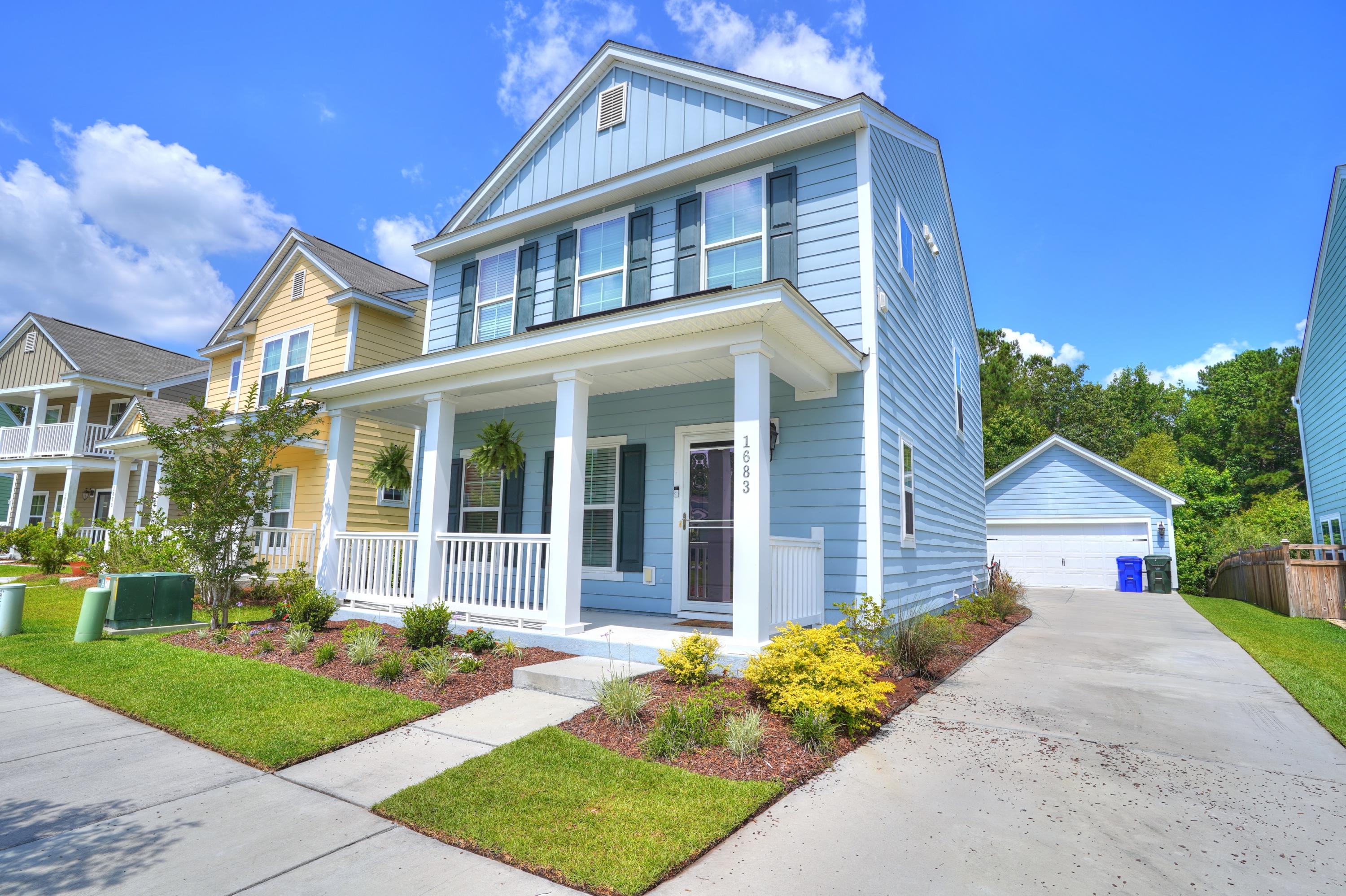 1683 Valley Oak Road Johns Island, SC 29455 - Photo 1 of 31 Front of Home and Garage