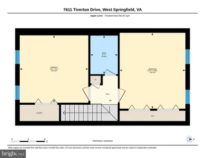 $424,500 | 7611 Tiverton Drive, Springfield, VA 22152