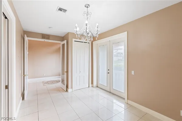 a view of entryway and hall