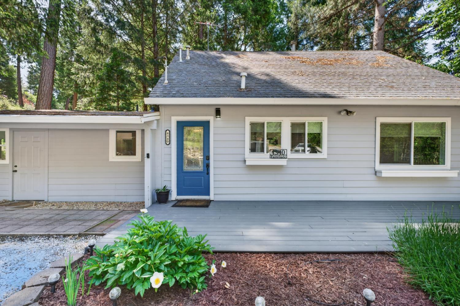 4340 Fairglade Road Placerville, CA 95667 - Photo 3 of 42 a view of a house with a yard