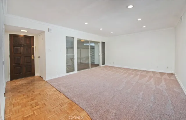 a view of empty room