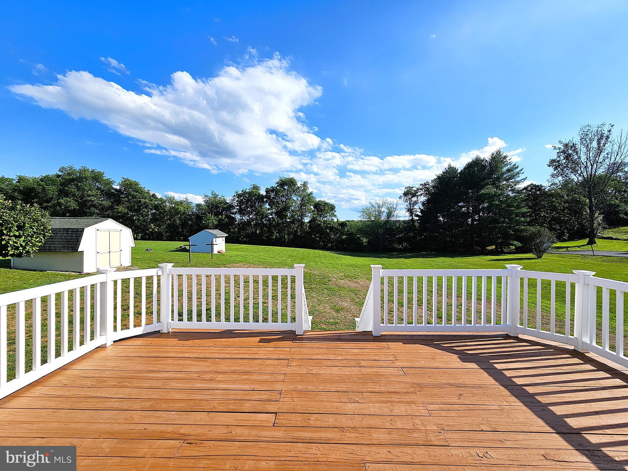 262 Gibbs Road Madison, VA 22727 - Photo 3 of 3 Peaceful View From the Rear Deck!