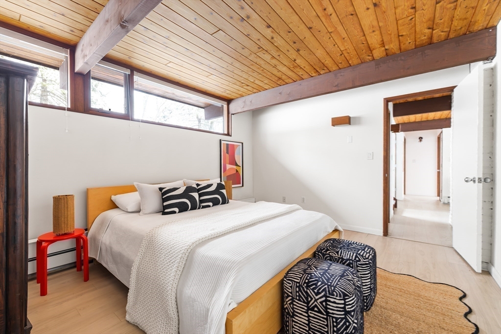 134 Rangeley Road Brookline, MA 02467 - Photo 22 of 27 a bedroom with bed and a window