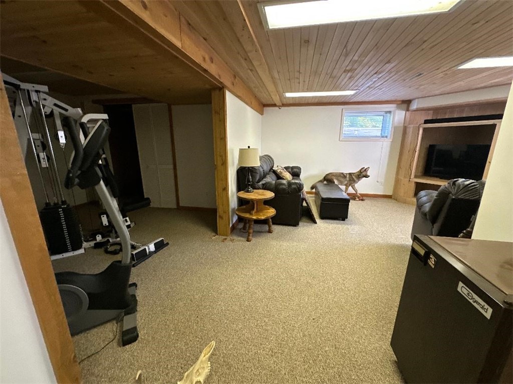 16711 4th Section Road Clarendon, NY 14470 - Photo 21 of 30 Basement Living Room