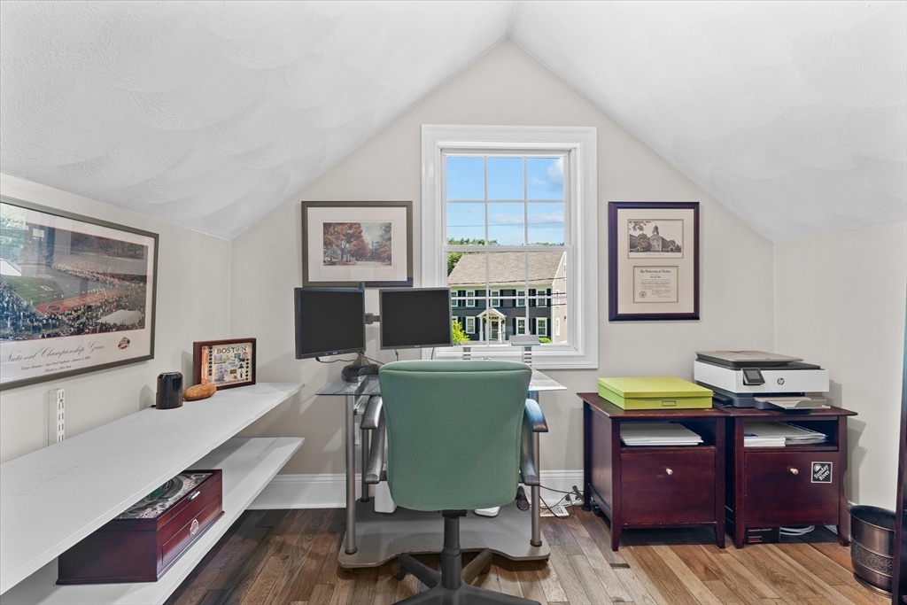 69 Curzon Mill Road Newburyport, MA 01950 - Photo 27 of 40 a view of a workspace with furniture and a window