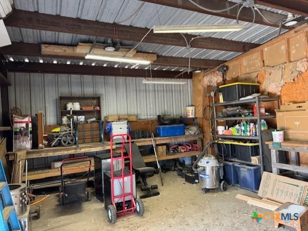 a view of storage and utility room