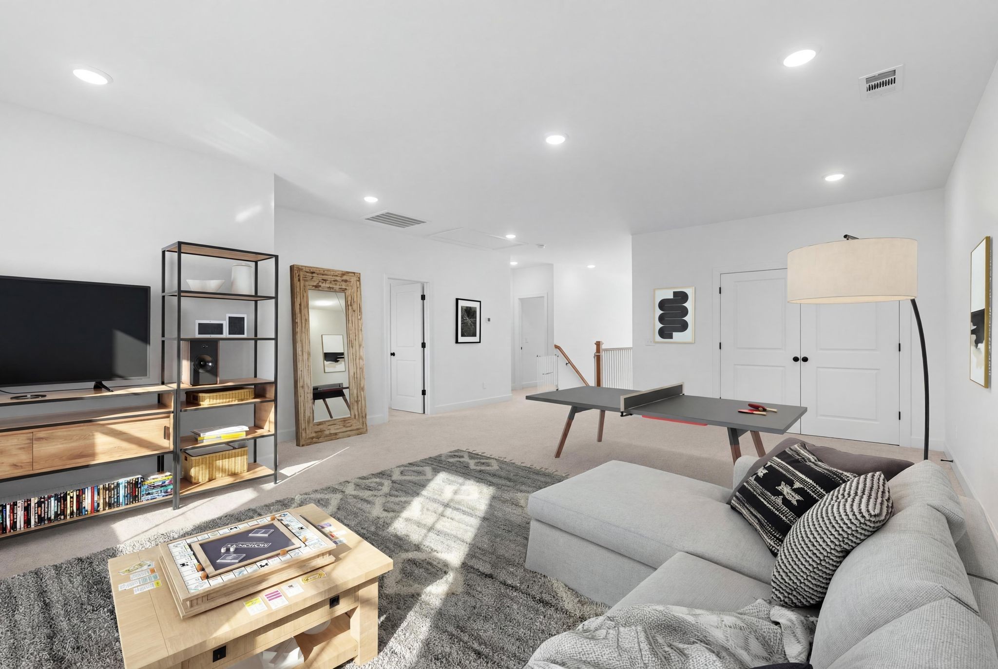 7440 Atwater Circle Fairview, TN 37062 - Photo 23 of 43 a living room with furniture and a flat screen tv