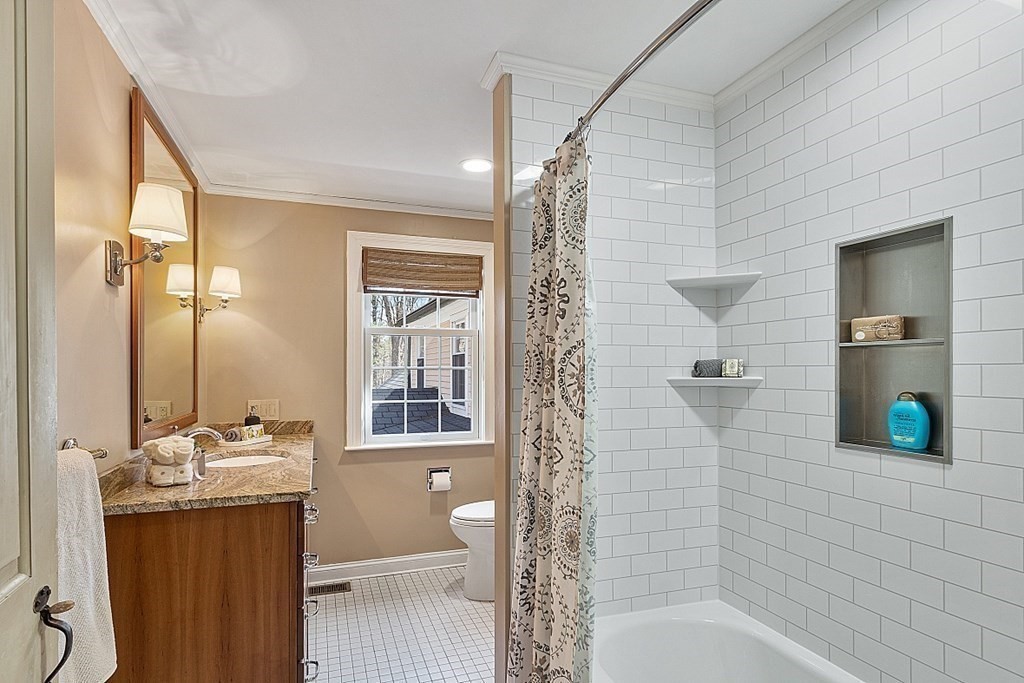 65 Lawrence Road Boxford, MA 01921 - Photo 28 of 36 a bathroom with a sink a toilet and shower