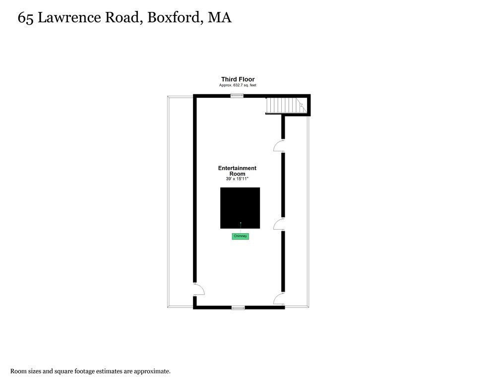 65 Lawrence Road Boxford, MA 01921 - Photo 36 of 36 a picture of floor plan