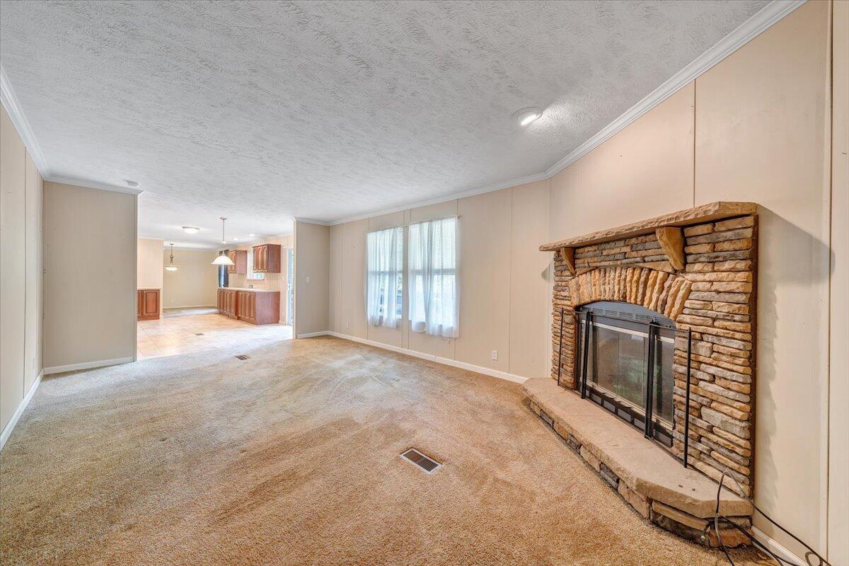 460 White Oak Road Boones Mill, VA 24065 - Photo 17 of 45 a view of a livingroom with a fireplace