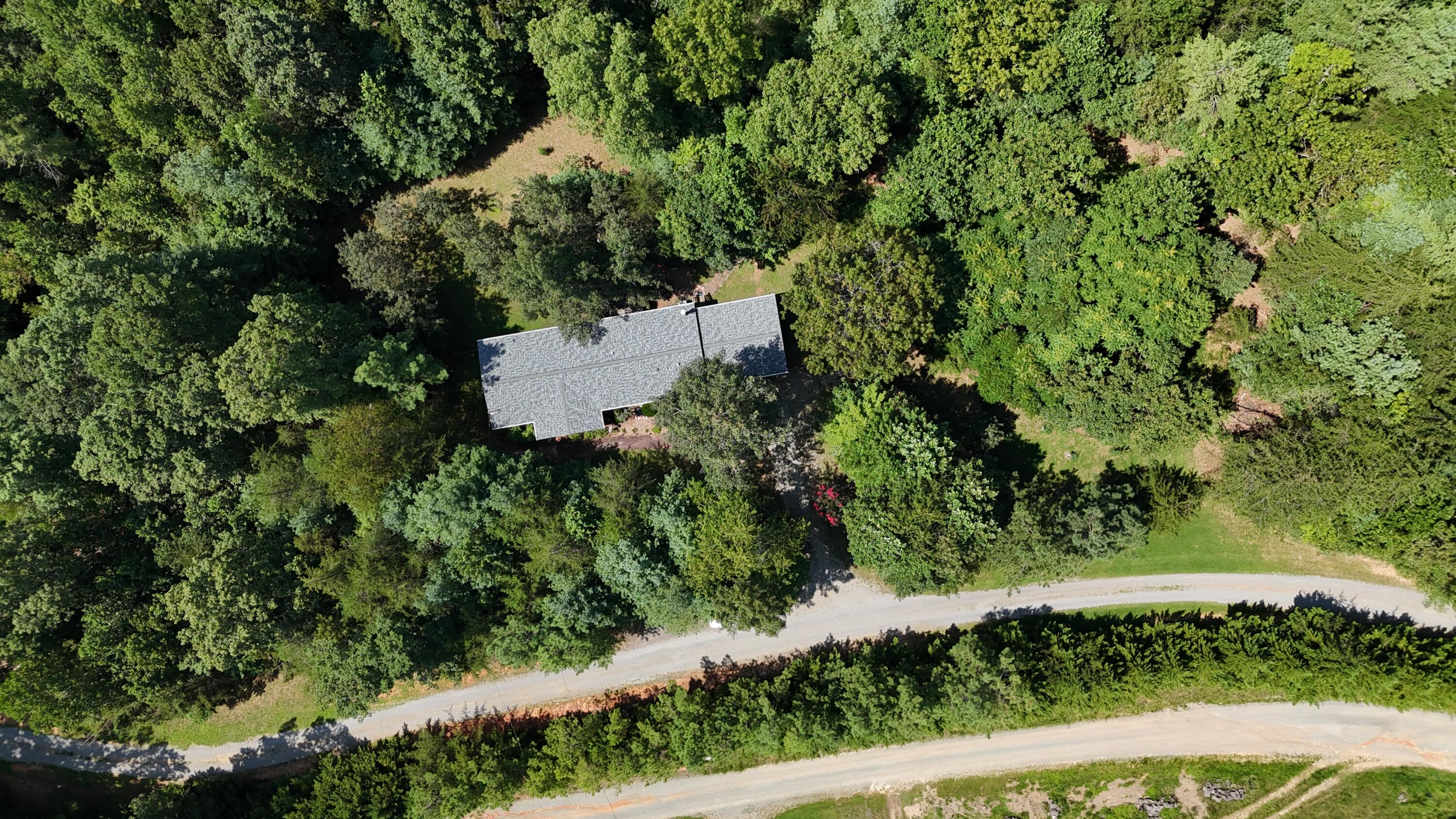 460 White Oak Road Boones Mill, VA 24065 - Photo 41 of 45 an aerial view of a house with a yard