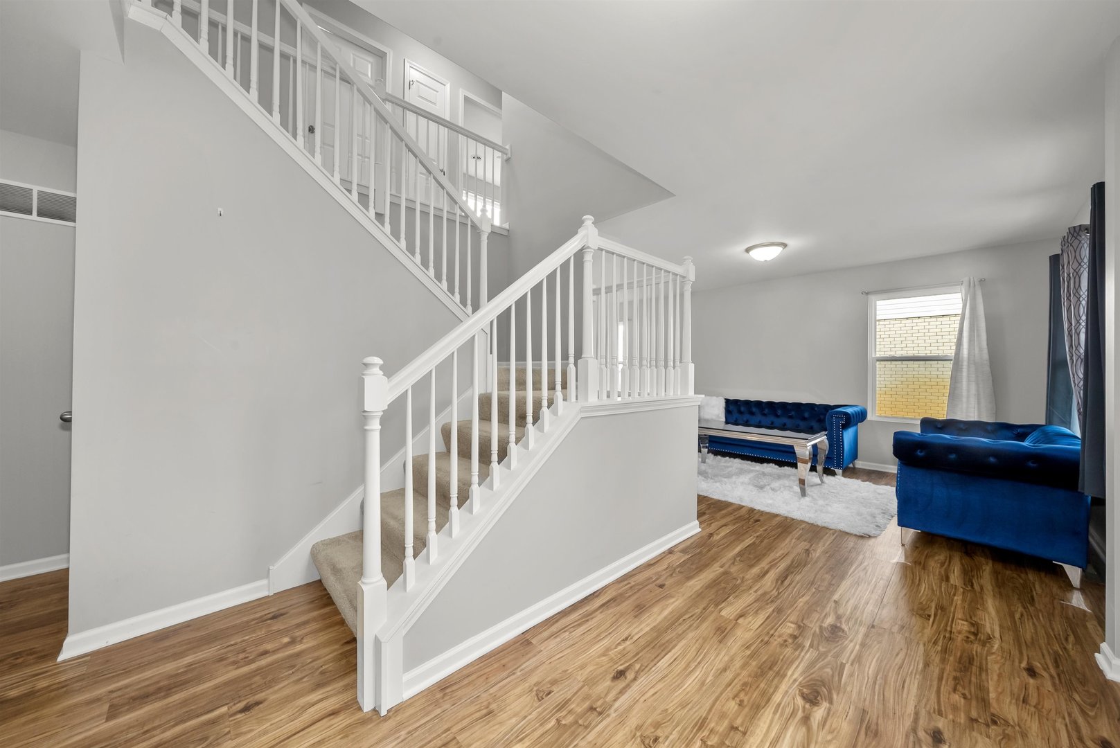 1516 Perry Street Crete, IL 60417 - Photo 4 of 35 a view of entryway and hall with wooden floor