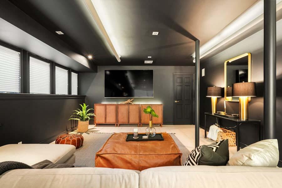 27 Ocean Bluff Drive Mashpee, MA 02649 - Photo 42 of 55 a bedroom with furniture and a large mirror