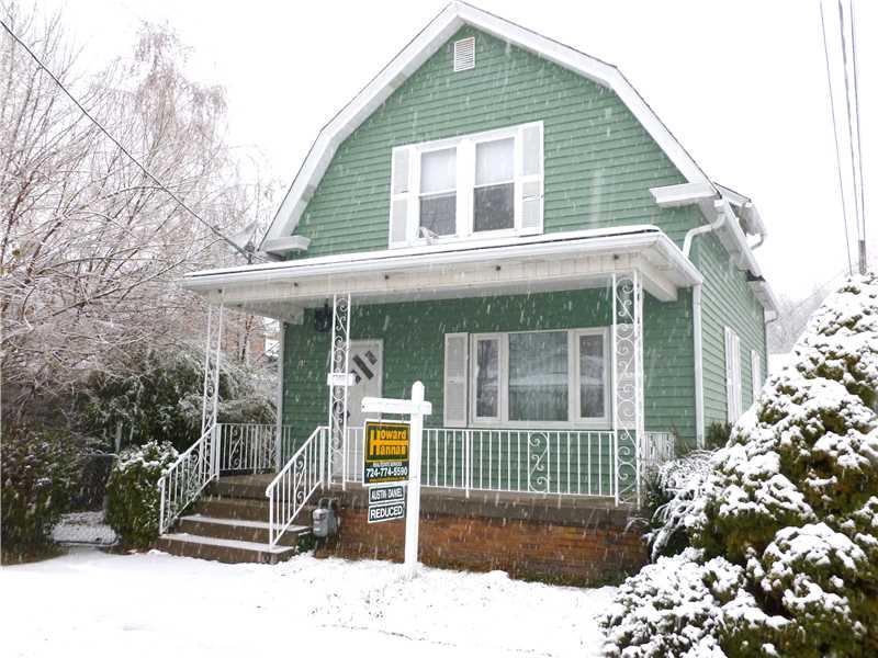 514 21st Street Beaver Falls, PA 15010 - Photo 2 of 18 Exterior Front. Front angle with covered porch - Freshly painted exterior as of Nov. 2013.